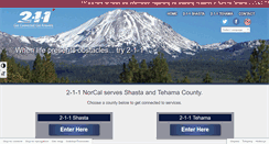 Desktop Screenshot of 211norcal.org